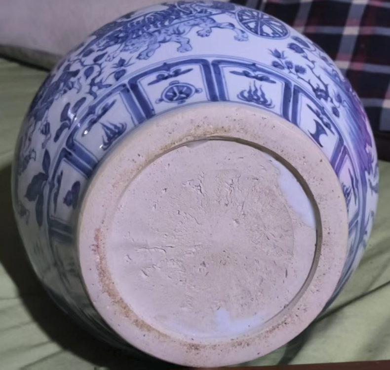 图片[2]-奉旨官窑《青花鬼谷子下山大罐》-嘉诚艺术