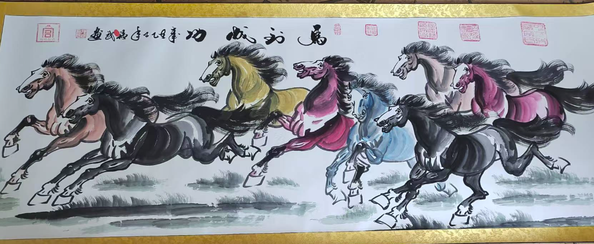 强武《马到成功》-嘉诚艺术