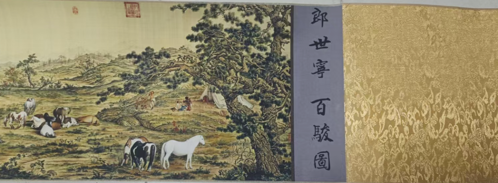 图片[3]-郎世宁《百骏图》-嘉诚艺术