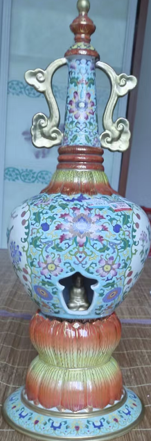 乾隆年制《珐琅彩描金舍利佛塔》-嘉诚艺术