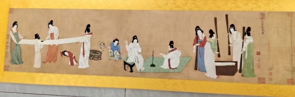 图片[1]-张萱《唐宫仕女图》-嘉诚艺术