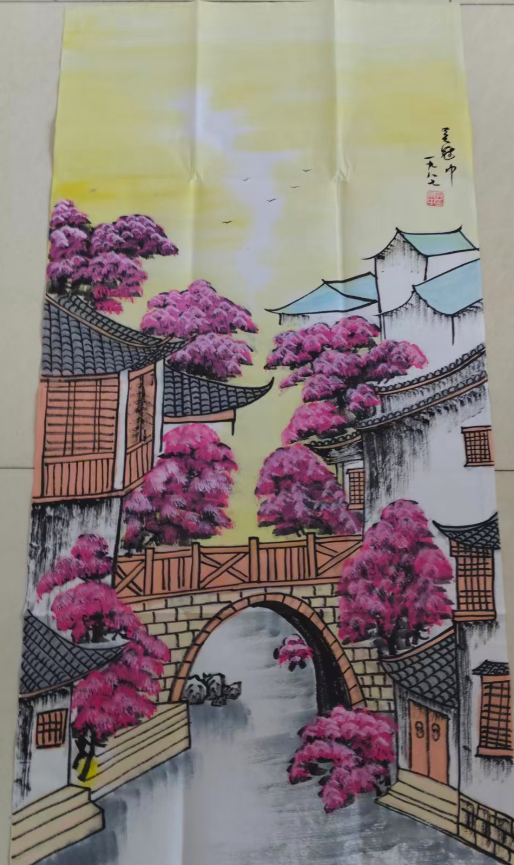吴冠中《江南水乡》-嘉诚艺术