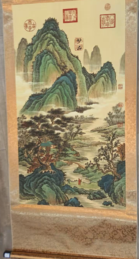 唐寅《人间仙境》-嘉诚艺术