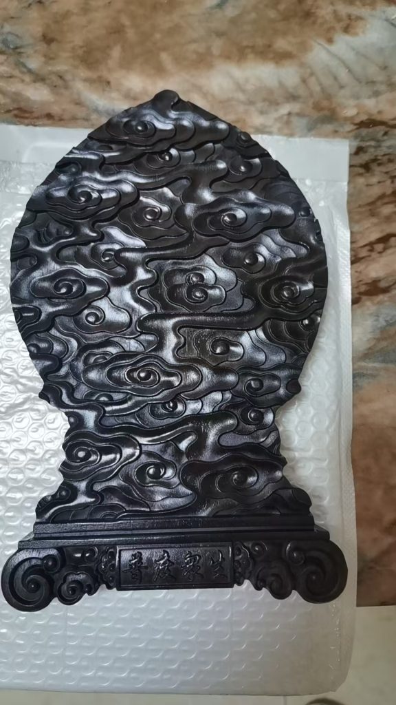 图片[1]-乾隆年制《沉香树心石千手观音菩萨》-嘉诚艺术