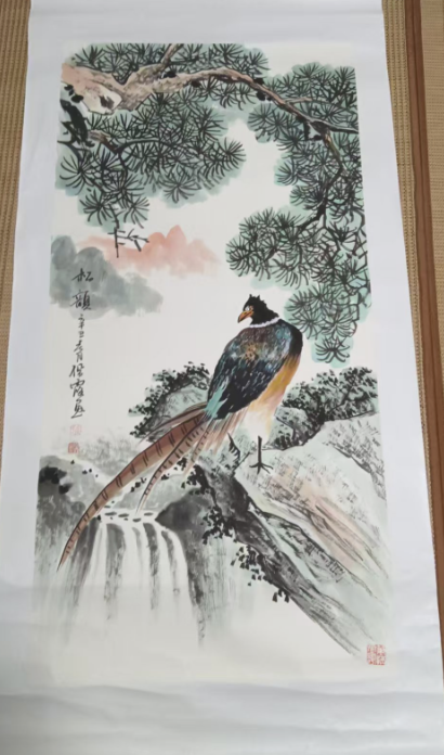 武佩霞《松鹰图》-嘉诚艺术