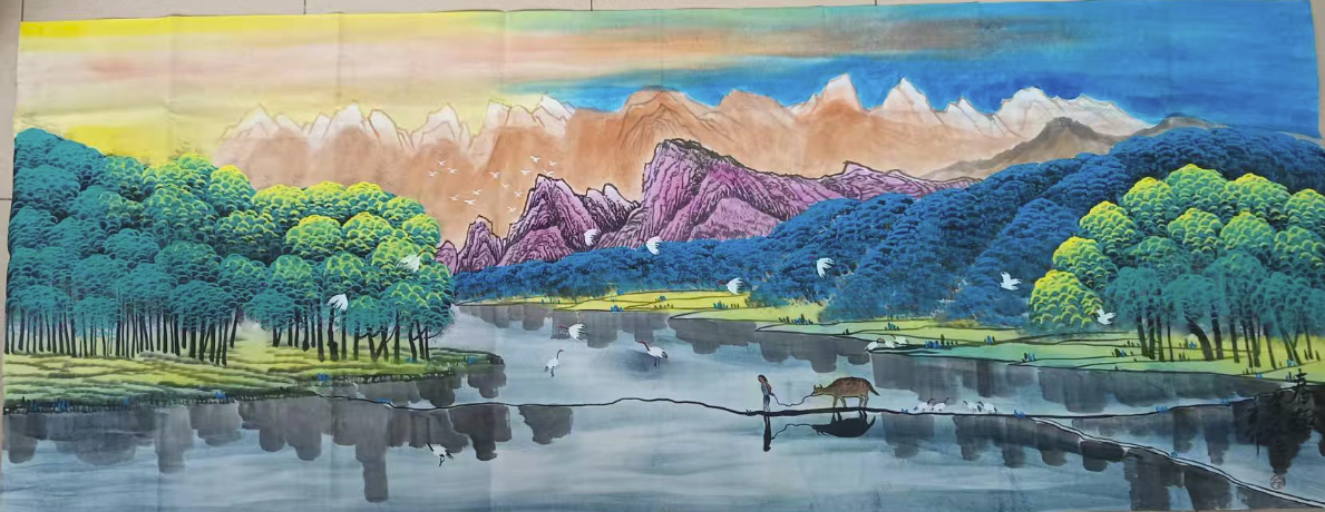 黄永玉《春趣图》-嘉诚艺术