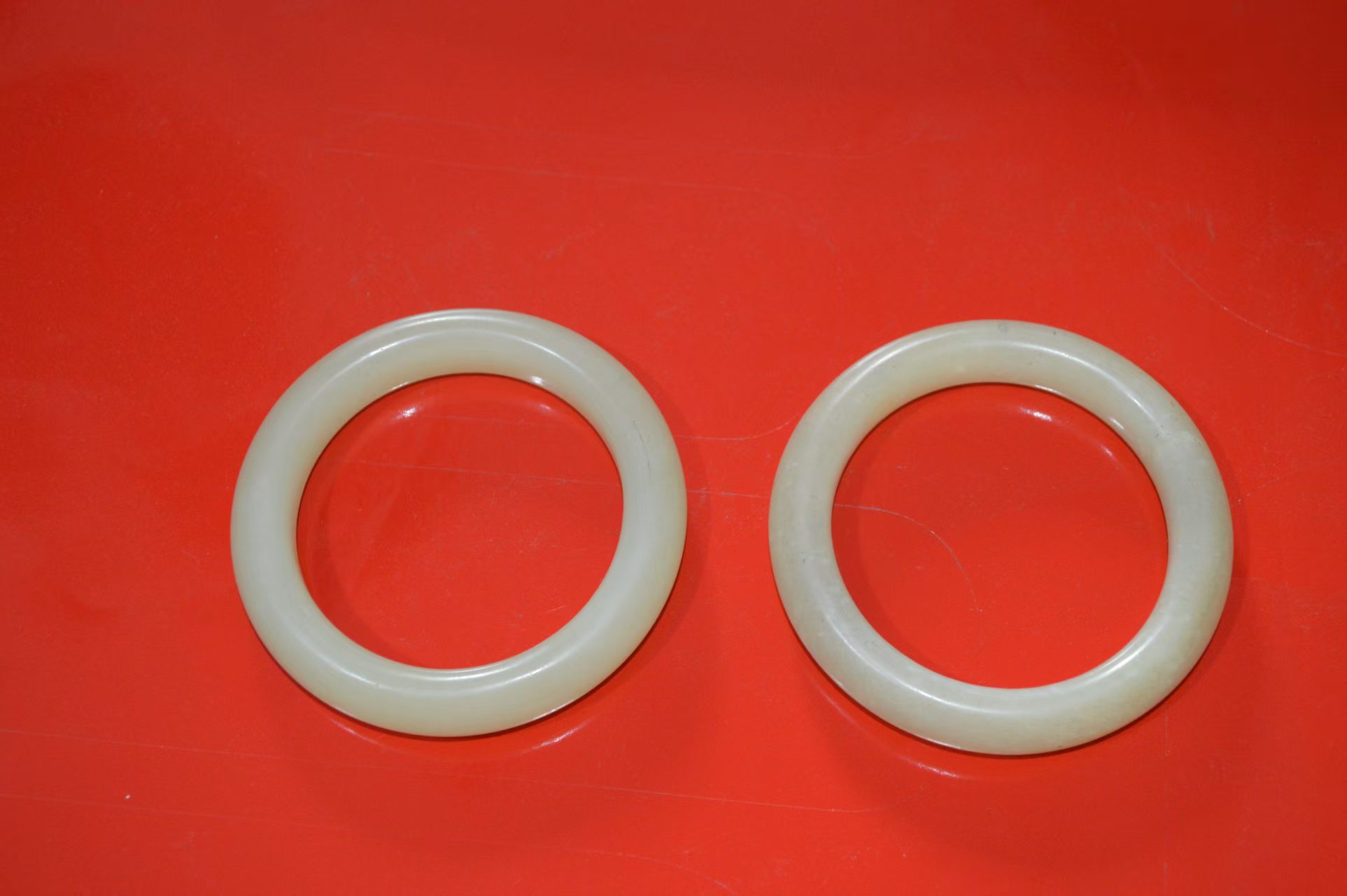 和田玉《手镯》一对-嘉诚艺术