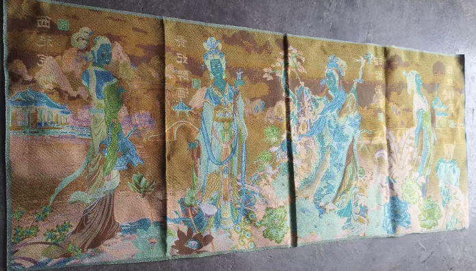 图片[1]-宫庭刺绣《四大美女》-嘉诚艺术