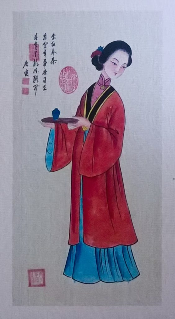 图片[1]-唐寅《仕女图》-嘉诚艺术