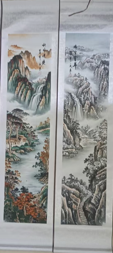 刘一民《春夏秋冬》四条屏