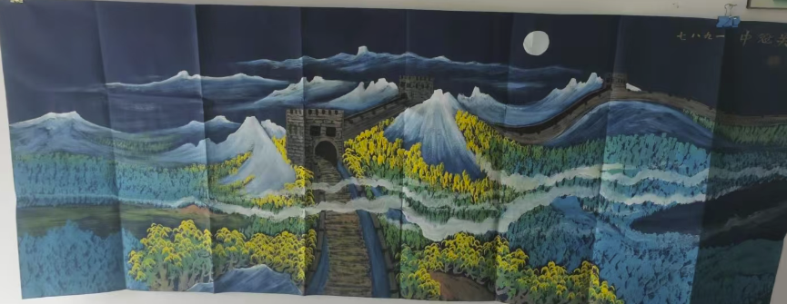 吴冠中《长城雄风》-嘉诚艺术