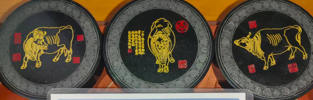 图片[2]-和田玉《福禄寿喜财》-嘉诚艺术