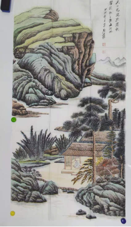 张大千《山水图》-嘉诚艺术