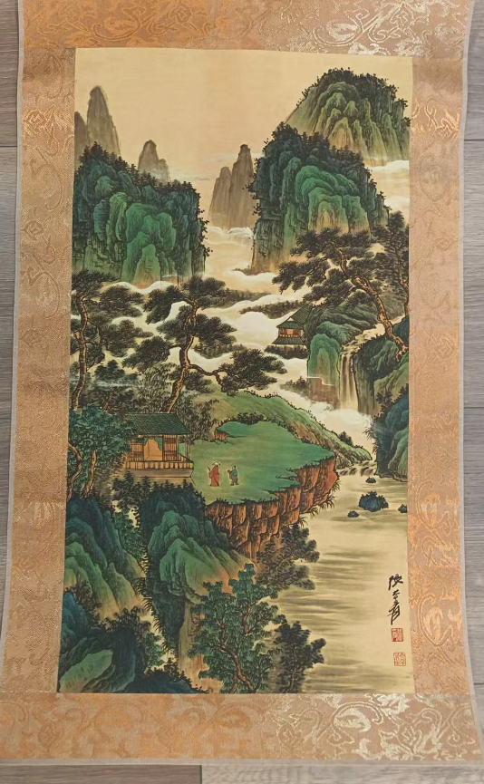 张大千《山水图》-嘉诚艺术