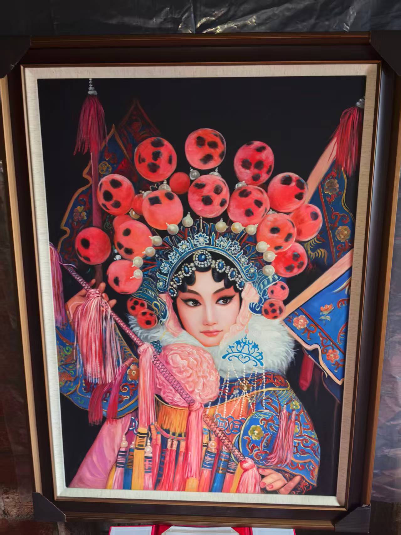 曹小钦《杏脸桃腮》-嘉诚艺术