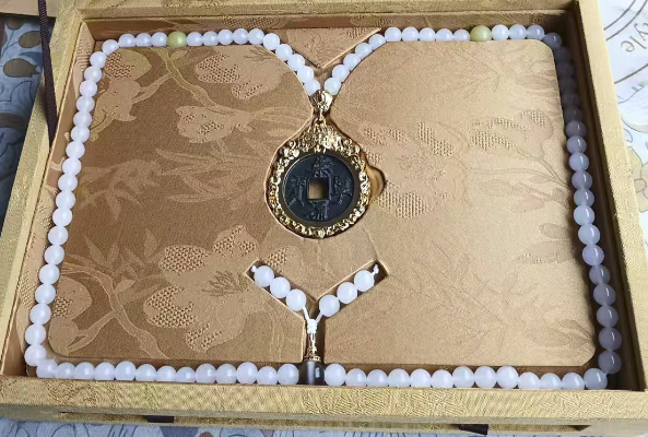 崇宁通宝古钱项链-嘉诚艺术