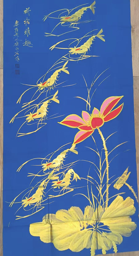 齐白石《荷塘雅趣》-嘉诚艺术