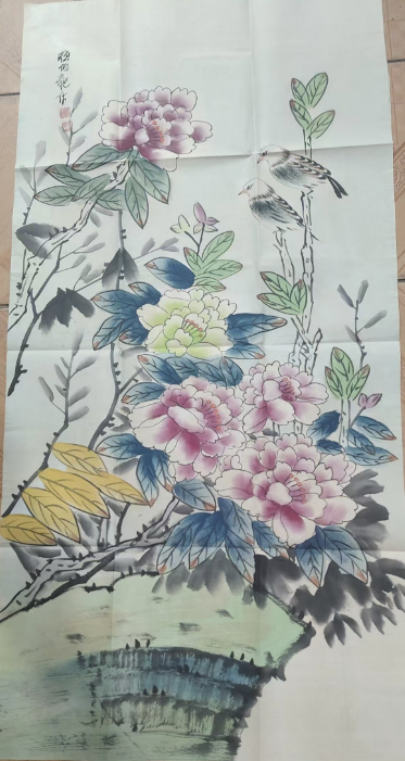 颜伯龙《花鸟图》-嘉诚艺术