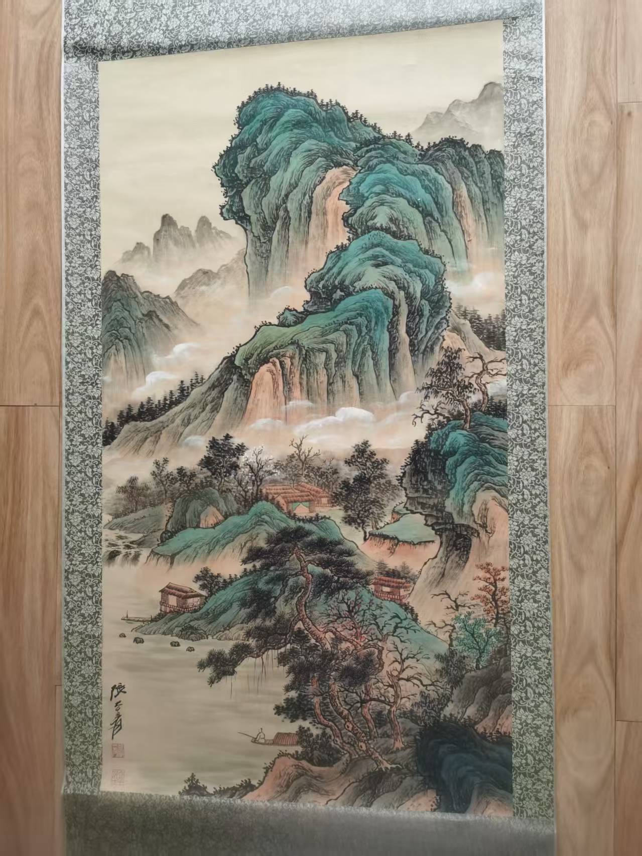 张大千《山水图》-嘉诚艺术