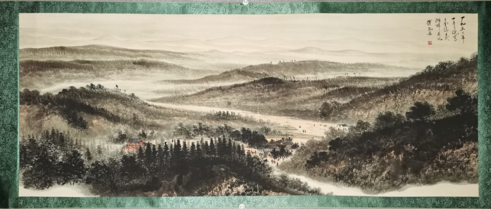 傅抱石《白山晚归》-嘉诚艺术