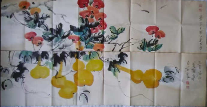 齐白石《事事福禄》-嘉诚艺术