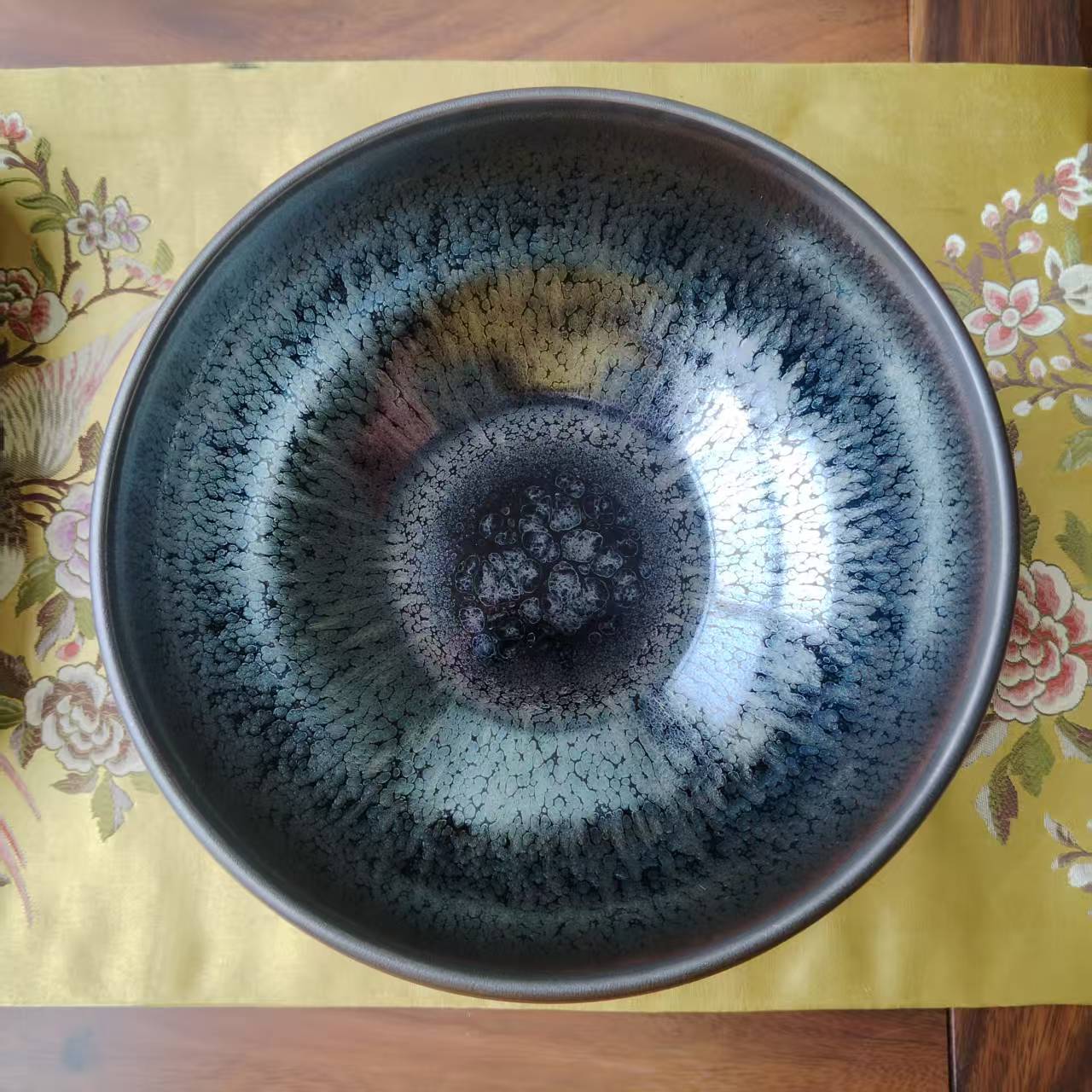 李达《油滴建盏收藏器》-嘉诚艺术