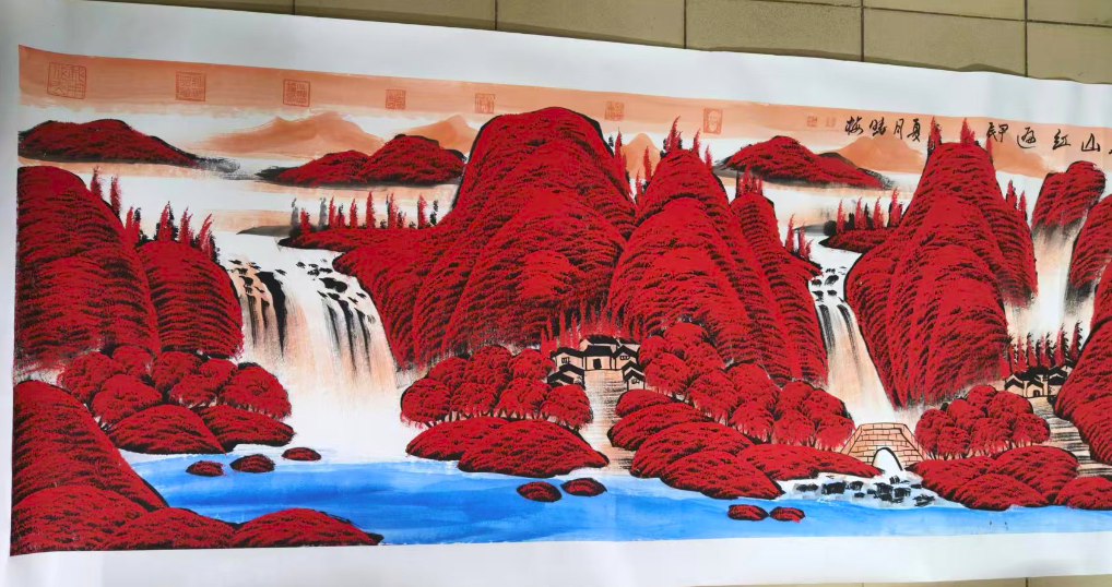 王晓梅《万山红遍》-嘉诚艺术