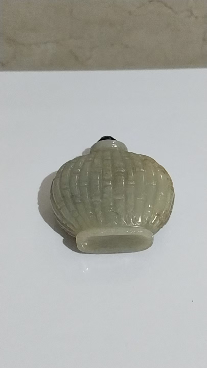 清代《和田玉鼻烟壶》-嘉诚艺术