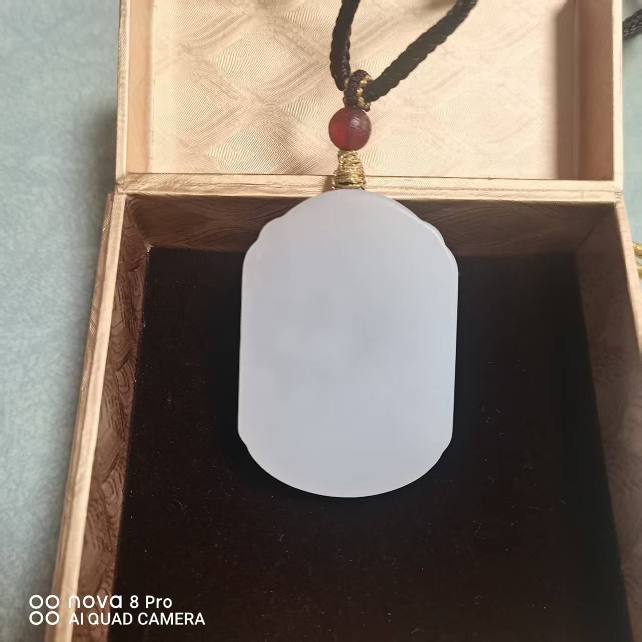 和田玉《观音牌》