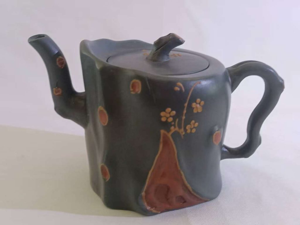 图片[1]-蒋蓉《紫砂壶》-嘉诚艺术