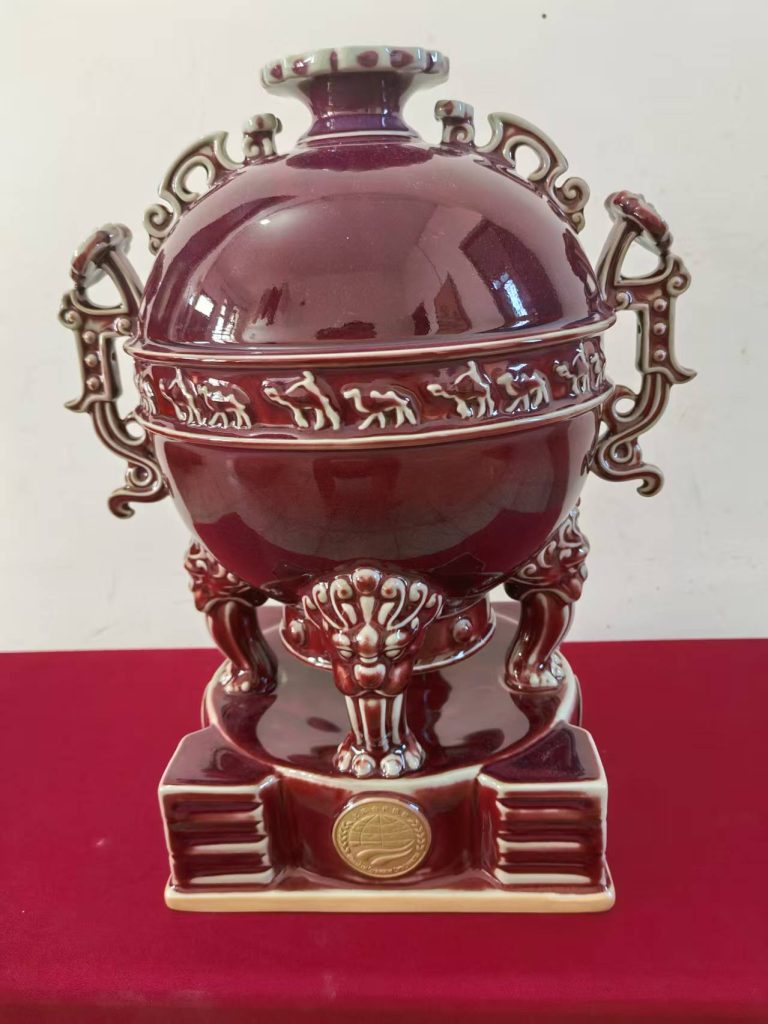 图片[1]-钧窑《上合樽》-嘉诚艺术