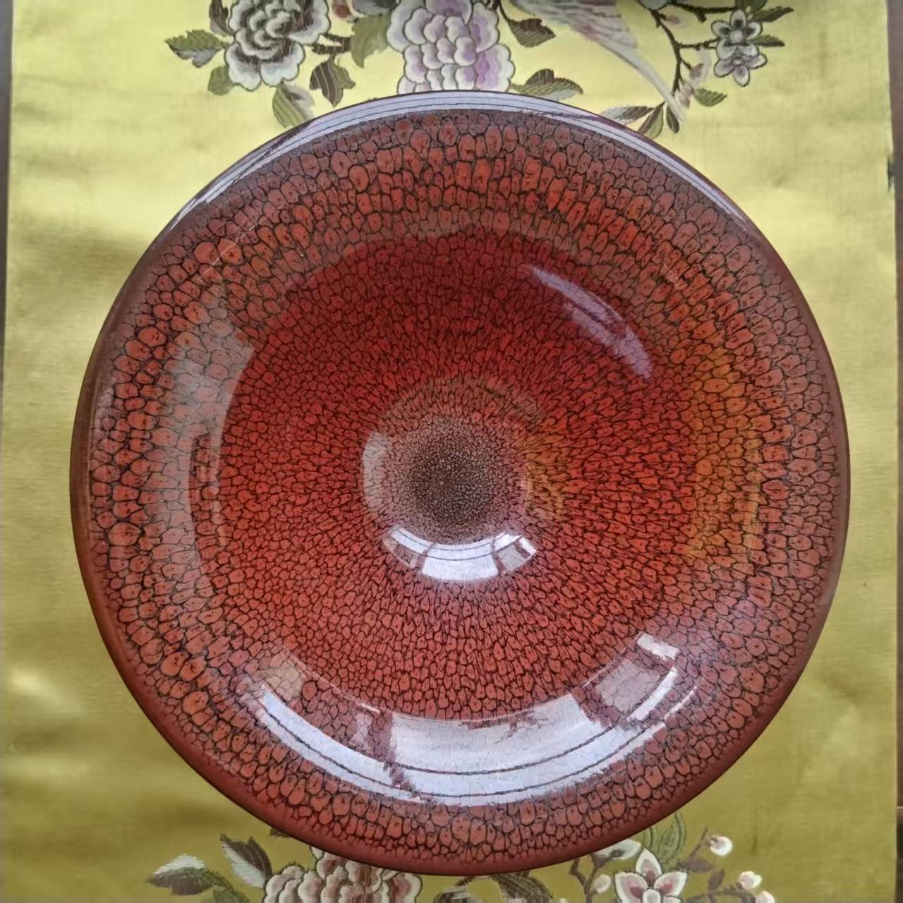 陈大鹏《鹧鸽斑盖》-嘉诚艺术