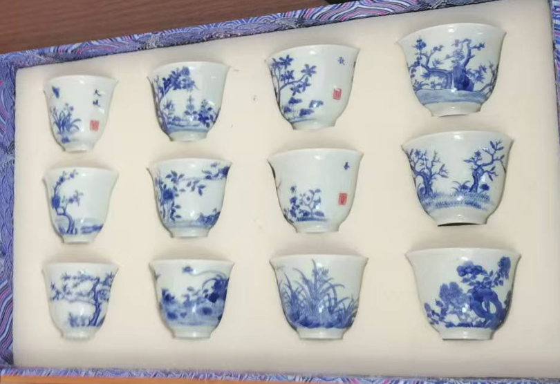 康熙年制《十二花神》-嘉诚艺术