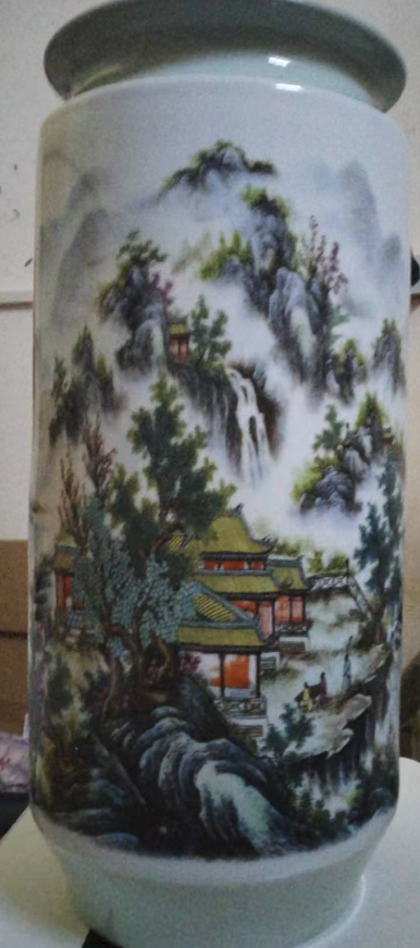 孙绍平《清泉石上流》箭筒-嘉诚艺术