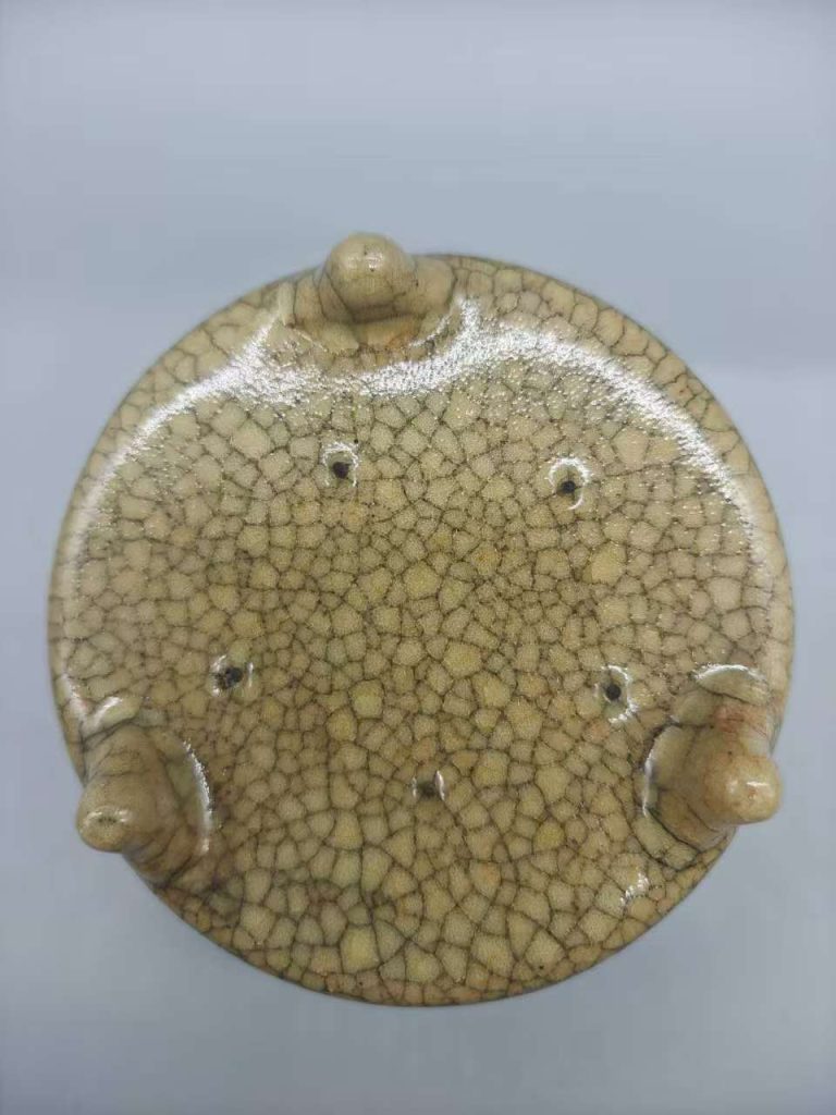 图片[3]-哥窑《金丝铁线杯》-嘉诚艺术