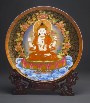 王锡良《唐卡赏盘》-嘉诚艺术