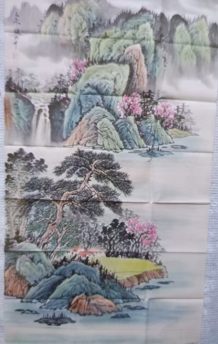 张大千《山水图》-嘉诚艺术