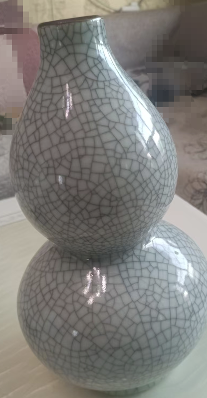 官窑《冰裂纹葫芦瓶》-嘉诚艺术