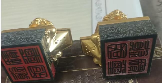 狮子宝玺（一对）