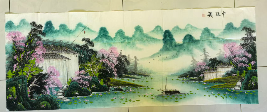 吴冠中《江南水乡》-嘉诚艺术