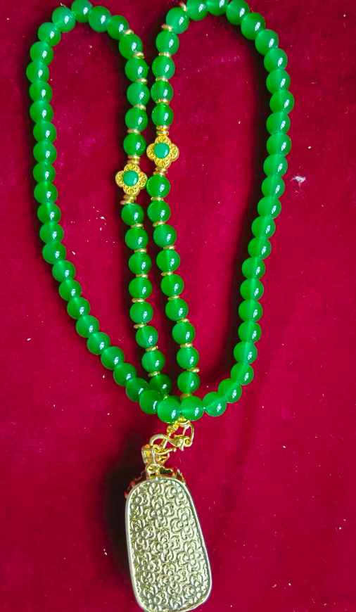 和田玉（碧玉）《项链吊坠》-嘉诚艺术