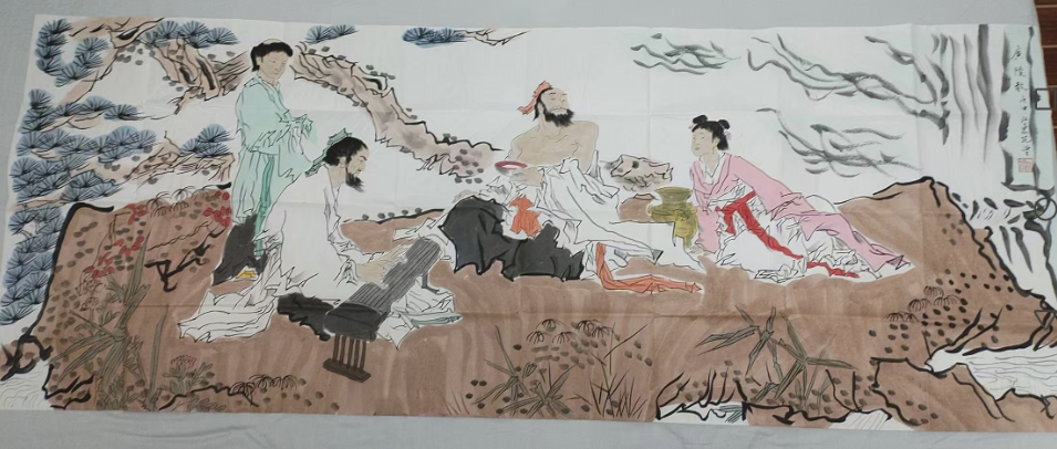 范曾《广陵散》-嘉诚艺术