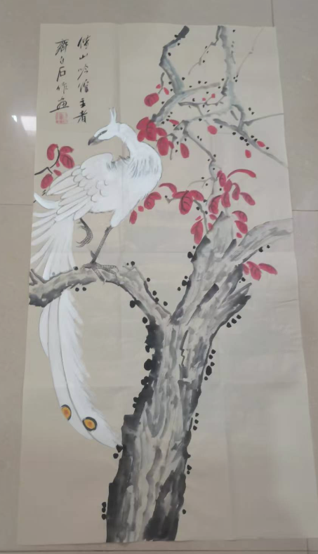 齐白石《花鸟图》-嘉诚艺术