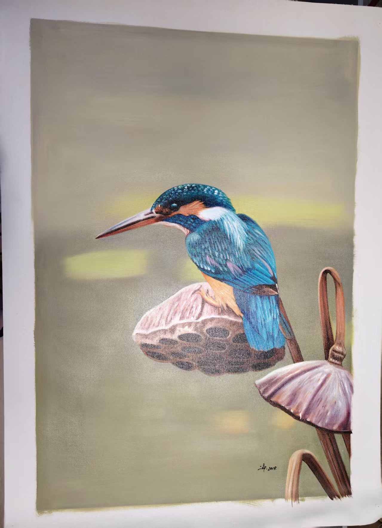 二郎《花鸟图》-嘉诚艺术