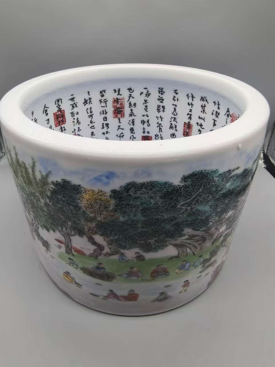 王锡良《笔筒》-嘉诚艺术