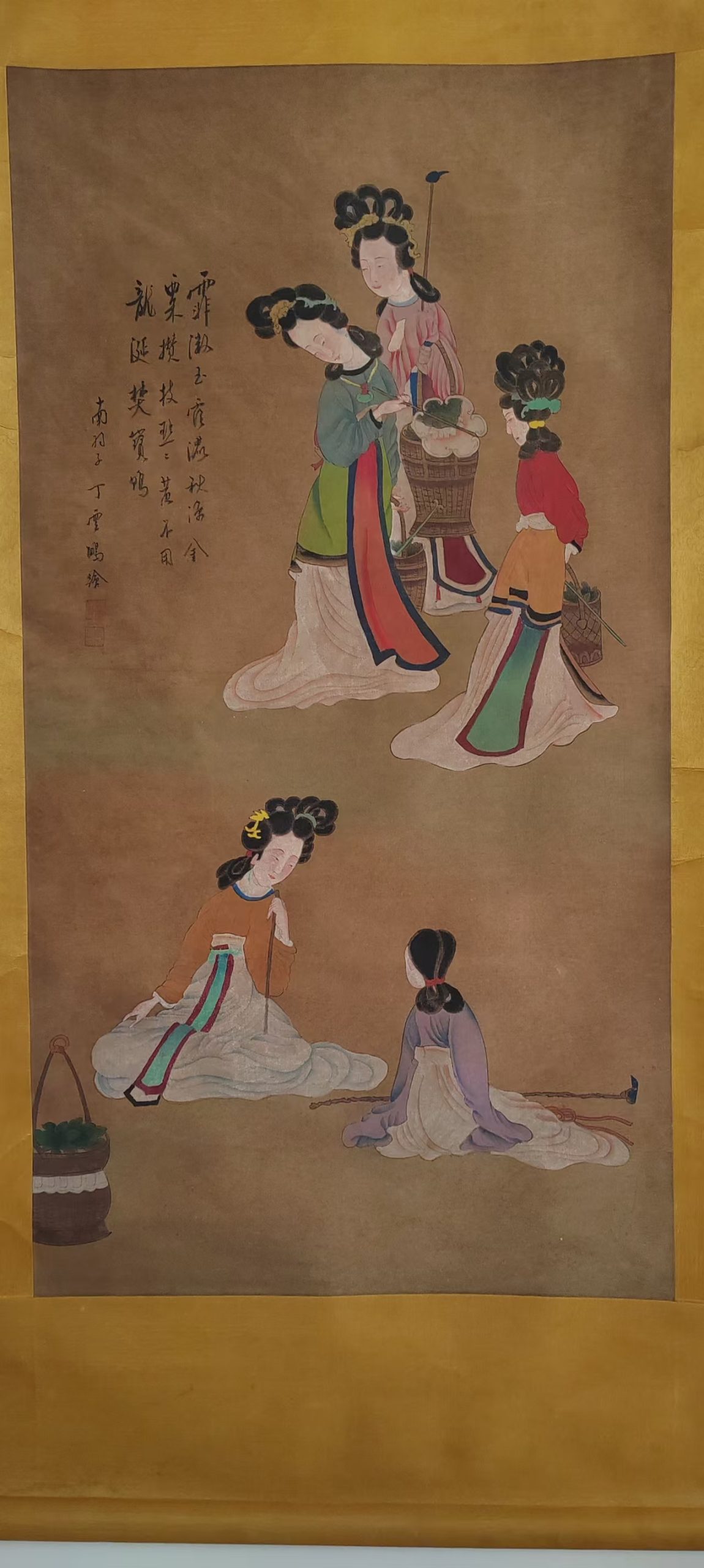 丁云鹏《人物图》-嘉诚艺术