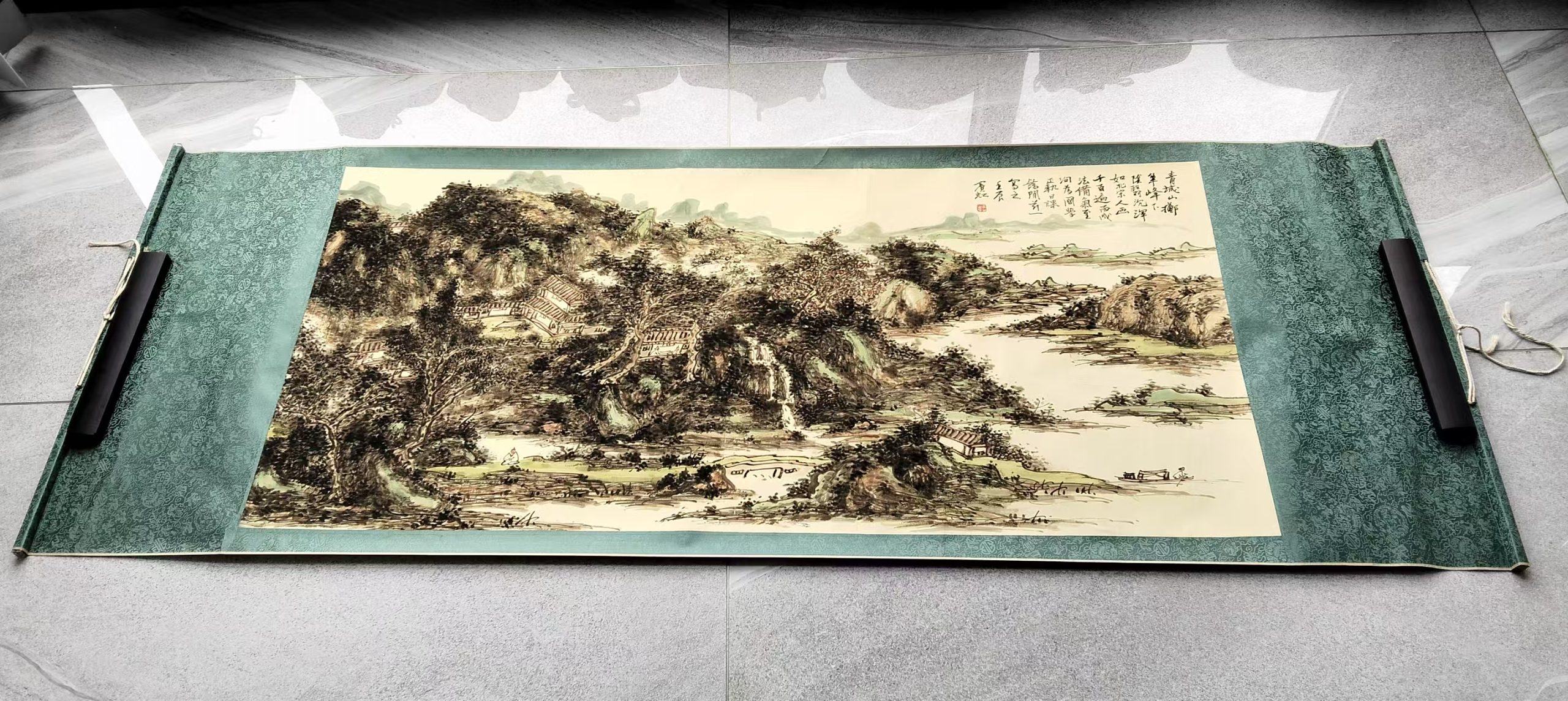 黄宾虹《青川呈艳》-嘉诚艺术