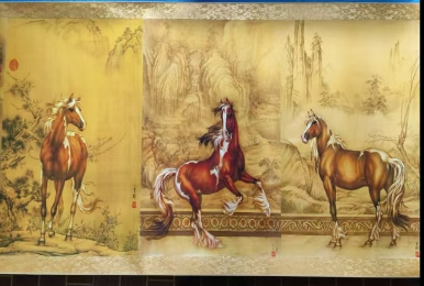 乾隆《八骏图》-嘉诚艺术