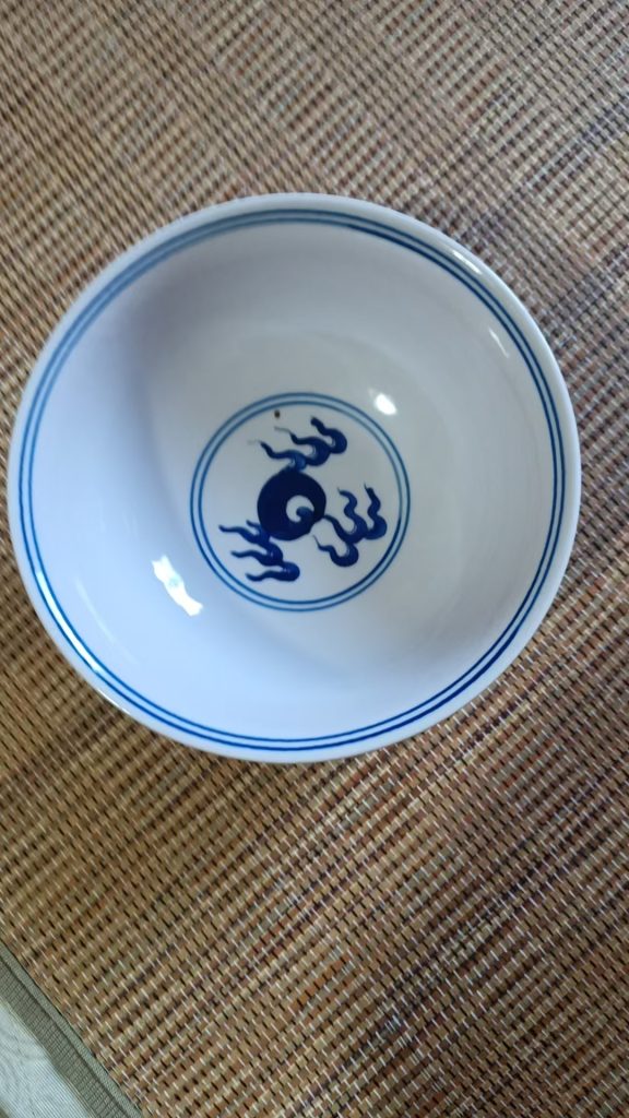 图片[2]-康熙年制《青花龙凤纹大碗》-嘉诚艺术