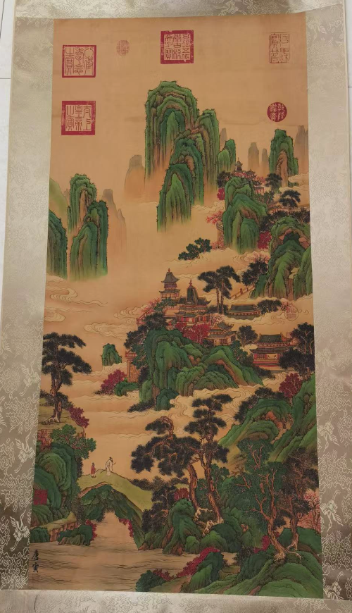 唐寅《山水图》-嘉诚艺术